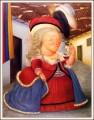 Marie Antoinette on a Visit to Medellin Fernando Botero
